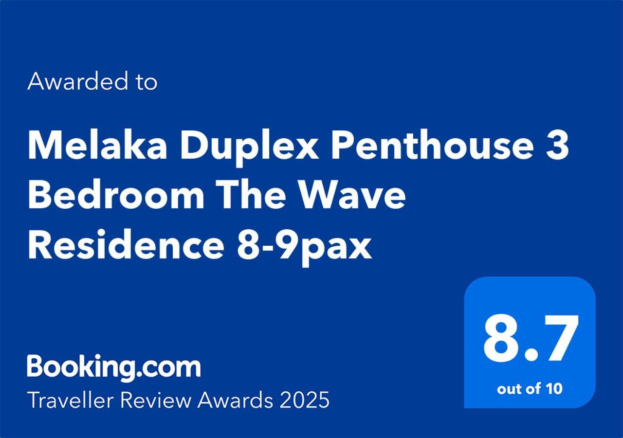 Family Duplex Penthouse 3 Bedroom The Wave 8-9pax